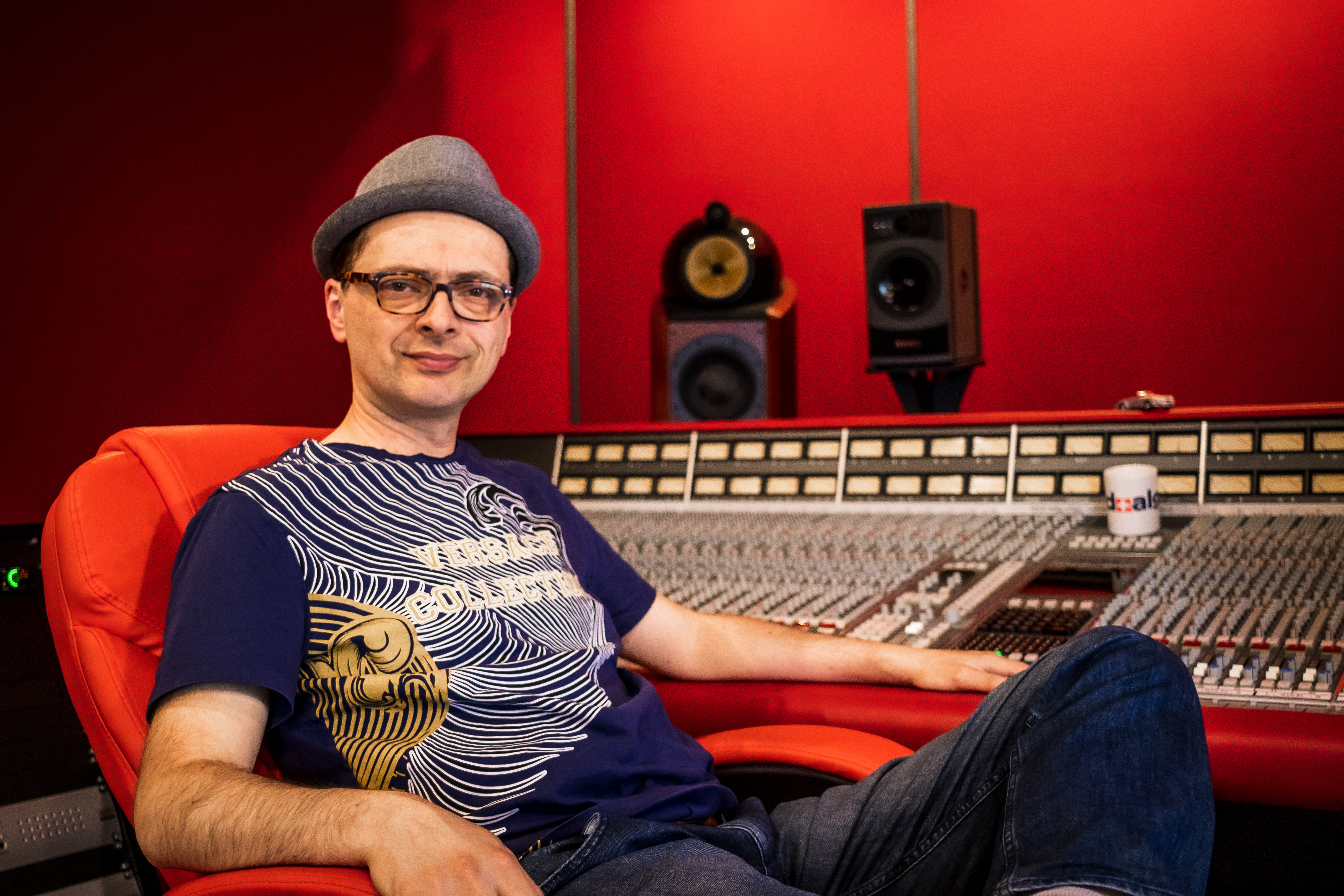Marc Mozart im Studio